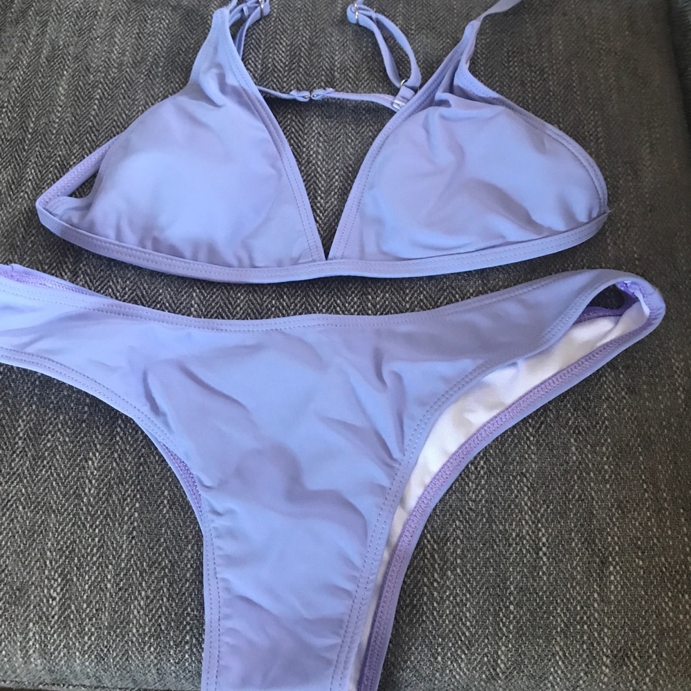Lavender Triangle Cup Bikini